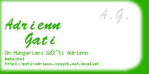 adrienn gati business card